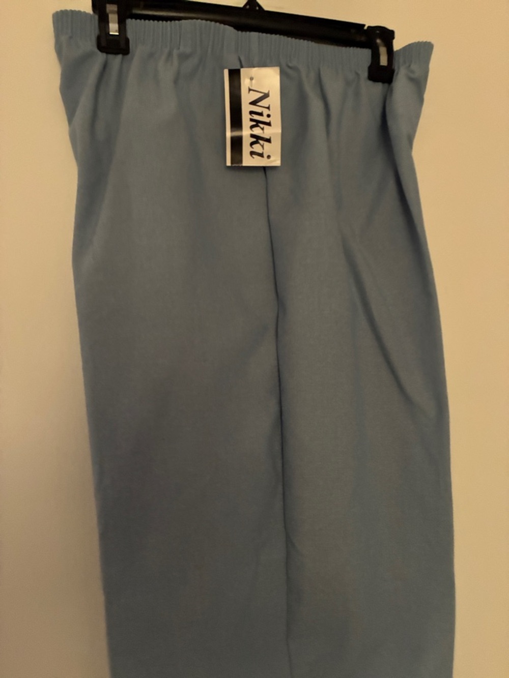 Nikki Straight Leg Women's Pants in Light Blue